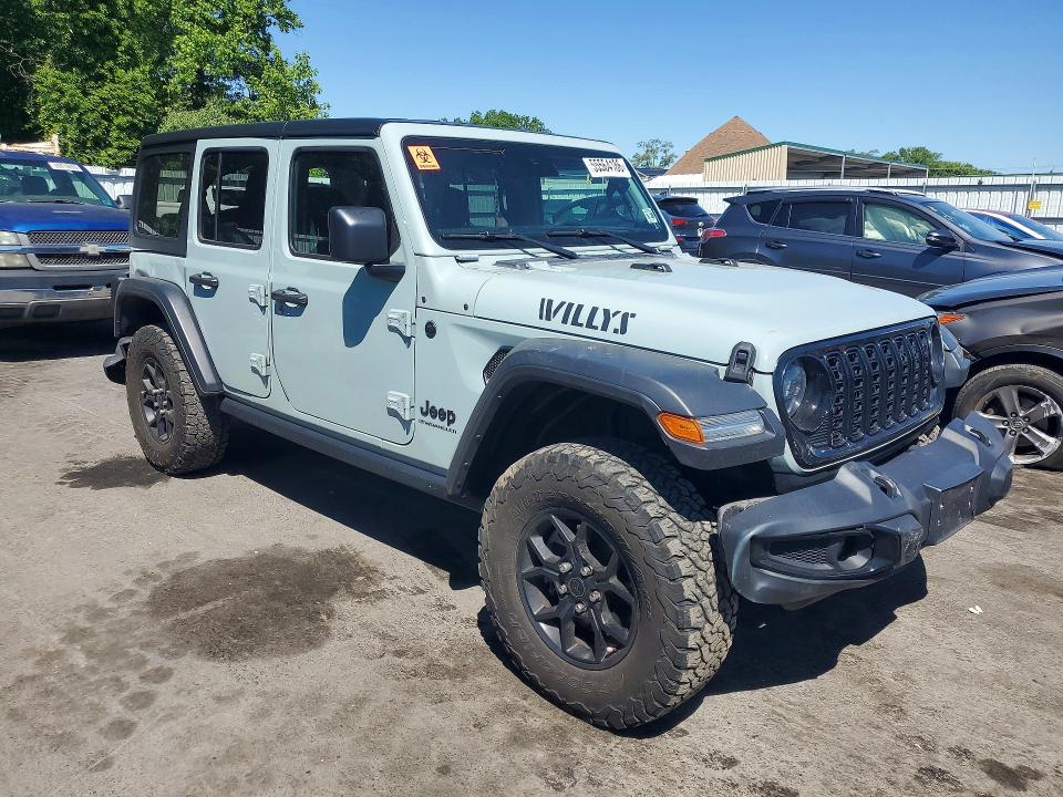 55564186 :رقم المزاد ، 1C4PJXDN5RW106996 vin ، 2024 Jeep Wrangler مزاد بيع