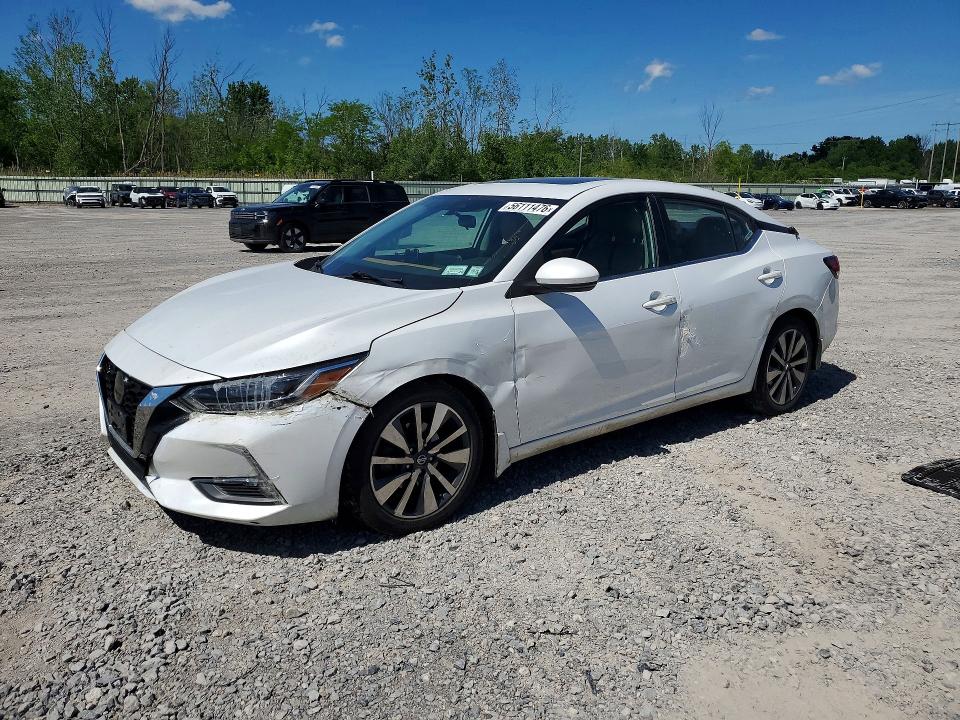 56111476 :رقم المزاد ، 3N1AB8CV9LY231853 vin ، 2020 Nissan Sentra مزاد بيع