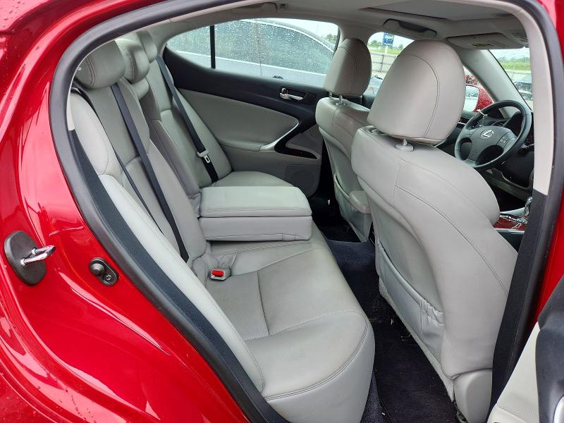 58068316 :رقم المزاد ، JTHBK262882072926 vin ، 2008 Lexus Is مزاد بيع