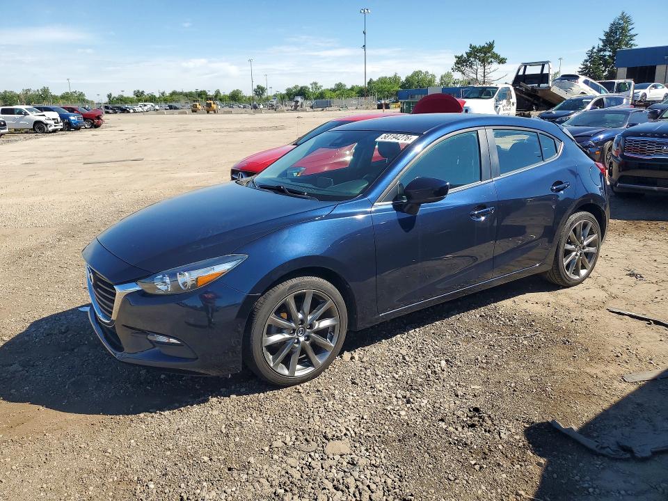 Продажа на аукционе авто 2018 Mazda 3, vin: 3MZBN1L31JM176847, номер лота: 58194276
