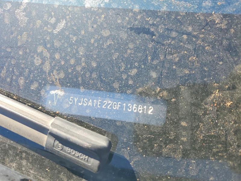 Продажа на аукционе авто 2016 Tesla Model S, vin: 5YJSA1E22GF136812, номер лота: 57739606