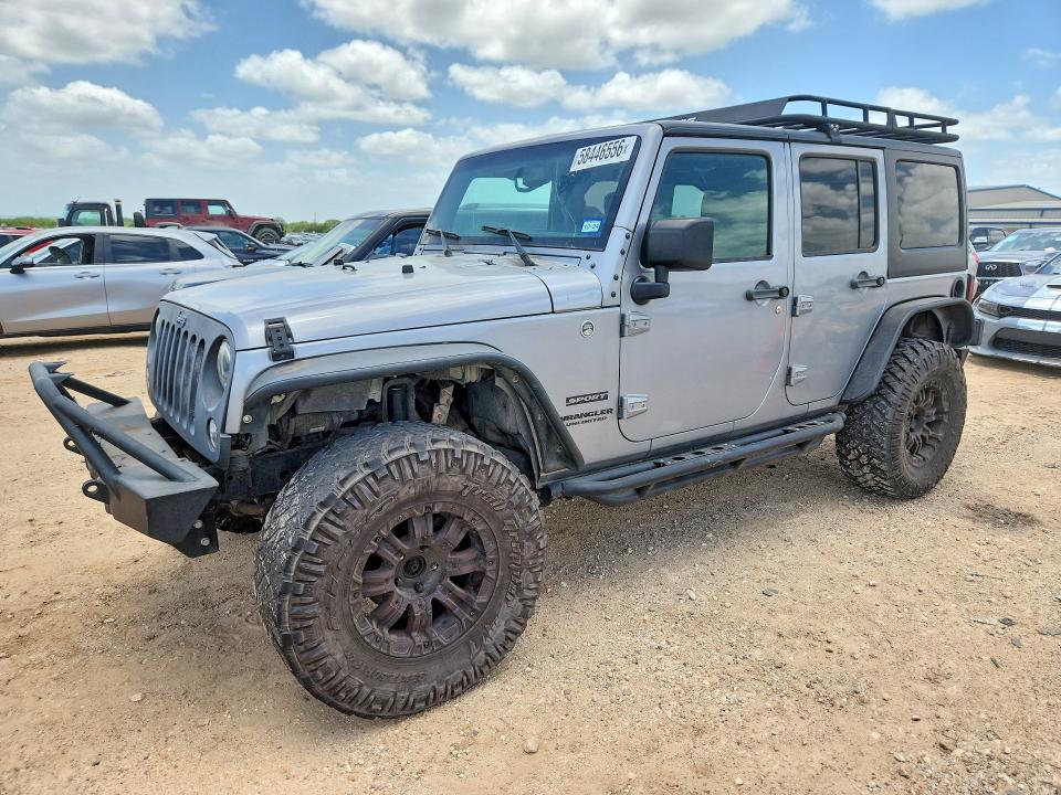 Auction sale of the 2015 Jeep Wrangler Unlimited, vin: 1C4BJWDG5FL751277, lot number: 58446556