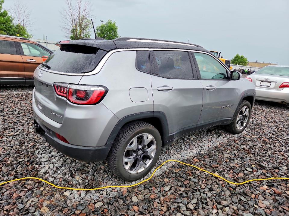 2020 Jeep Compass მანქანა იყიდება აუქციონზე, vin: 3C4NJDCB7LT163808, აუქციონის ნომერი: 57010616