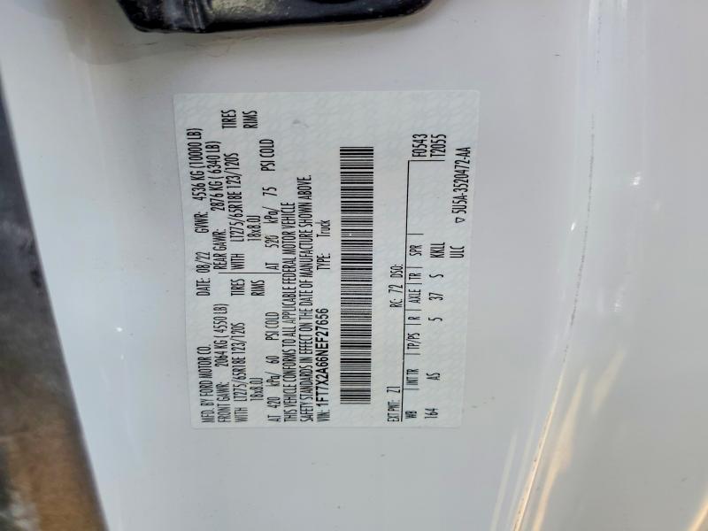 Aukcja sprzedaży 2022 Ford F250, vin: 1FT7X2A66NEF27656, numer aukcji: 55170896