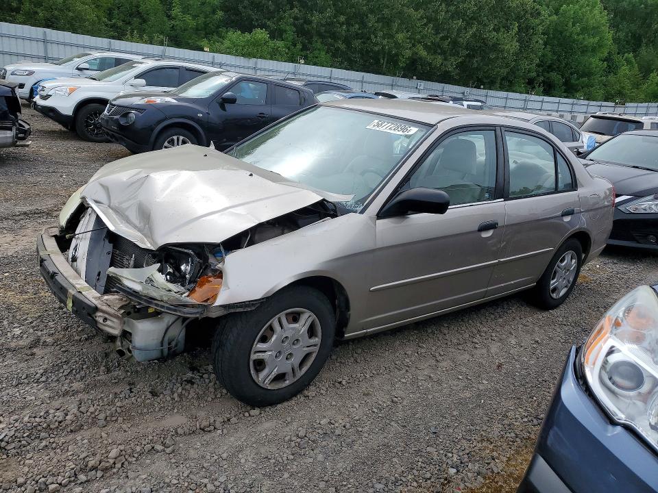 Продаж на аукціоні авто 2001 Honda Civic, vin: 2HGES16561H600688, номер лоту: 58772896
