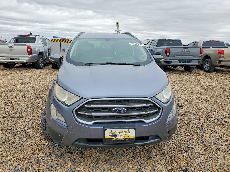 58266346 :رقم المزاد ، MAJ3S2GE6KC272547 vin ، 2019 Ford Eco Sport مزاد بيع