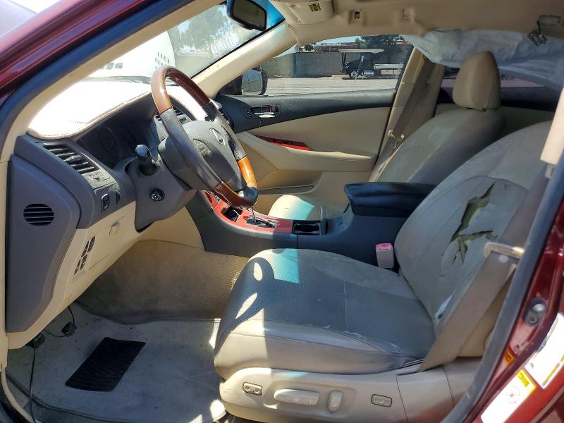 2008 Lexus Es მანქანა იყიდება აუქციონზე, vin: JTHBJ46G782226049, აუქციონის ნომერი: 58471036