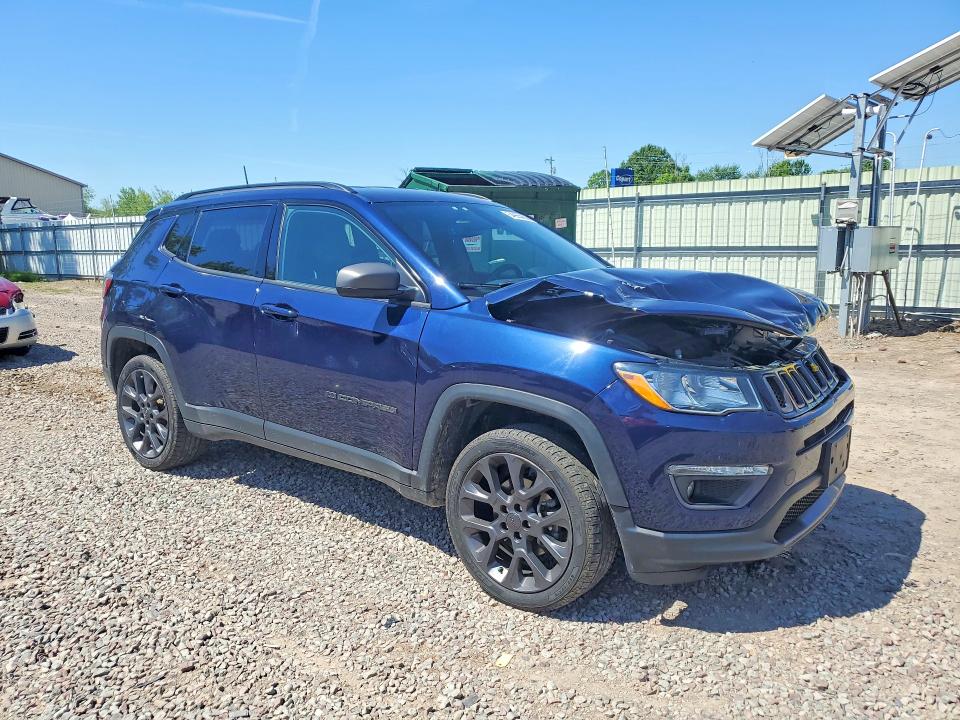 2021 Jeep Compass მანქანა იყიდება აუქციონზე, vin: 3C4NJDEB1MT565385, აუქციონის ნომერი: 54965456