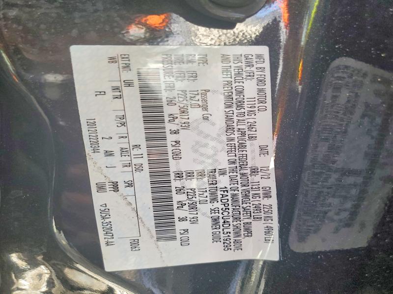 56701706 :رقم المزاد ، 1FADP5CU4DL519295 vin ، 2013 Ford C-max مزاد بيع