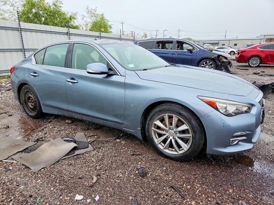 2015 Infiniti Q50 მანქანა იყიდება აუქციონზე, vin: JN1BV7AR5FM423466, აუქციონის ნომერი: 57025666