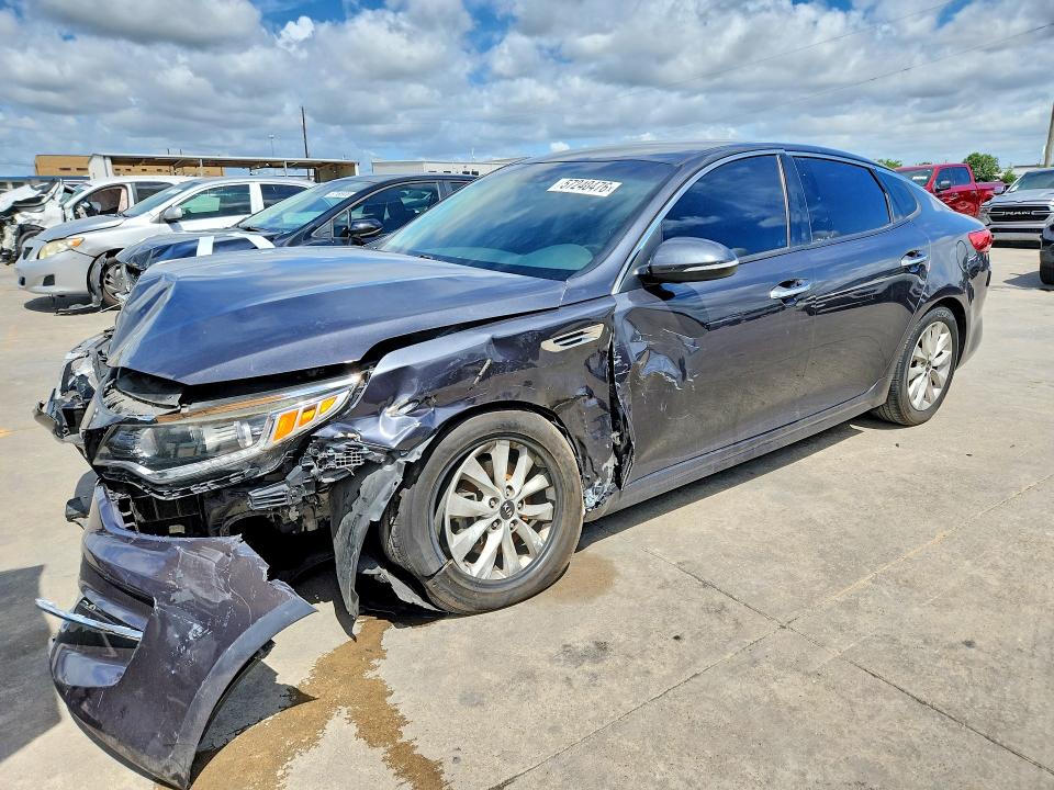 57240476 :رقم المزاد ، 5XXGU4L39JG215893 vin ، 2018 Kia Optima مزاد بيع