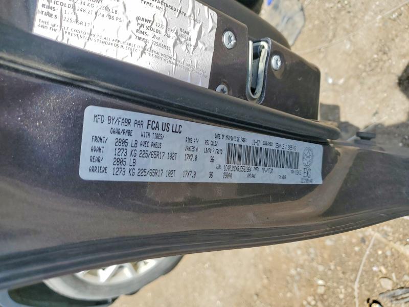 57247076 :رقم المزاد ، 1C4PJMCX8JD581964 vin ، 2018 Jeep Cherokee مزاد بيع