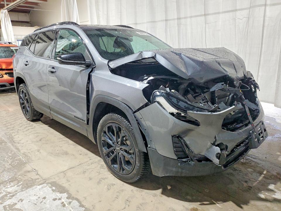 58487326 :رقم المزاد ، 3GKALTEV7ML383224 vin ، 2021 Gmc Terrain مزاد بيع