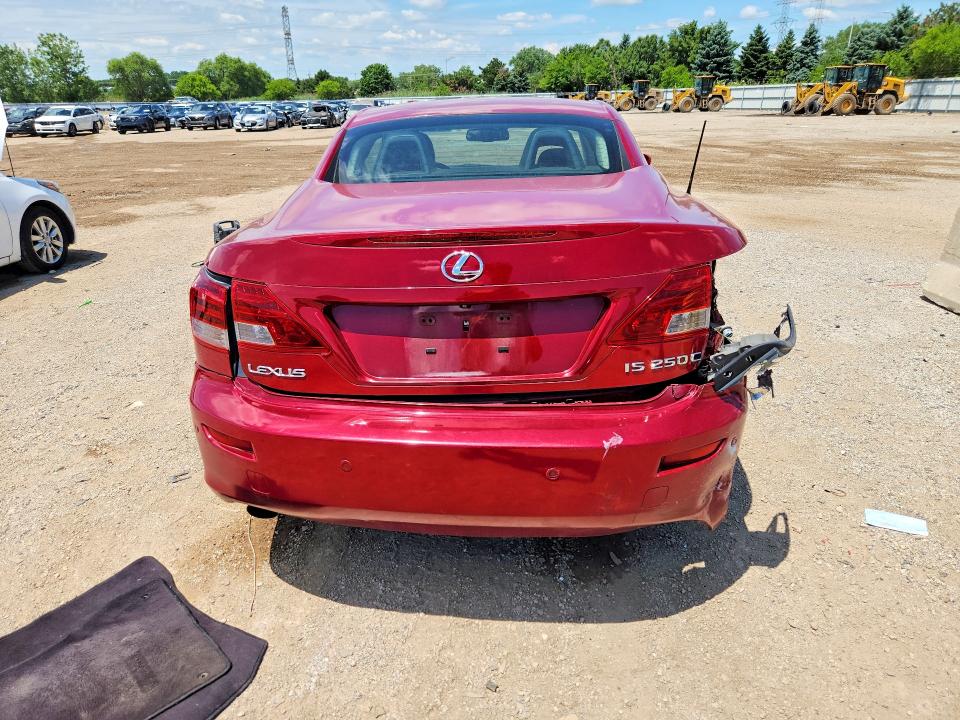 58210276 :رقم المزاد ، JTHFF2C29A2507517 vin ، 2010 Lexus Is مزاد بيع