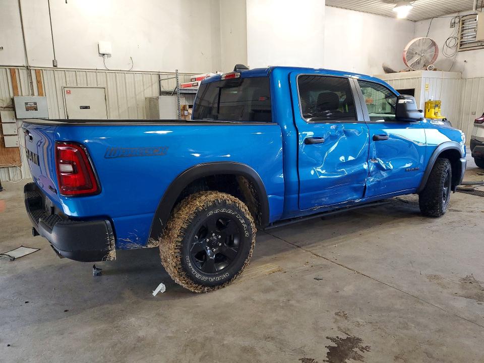 57619196 :رقم المزاد ، 1C6SRFGP4SN653738 vin ، 2025 Ram 1500 مزاد بيع