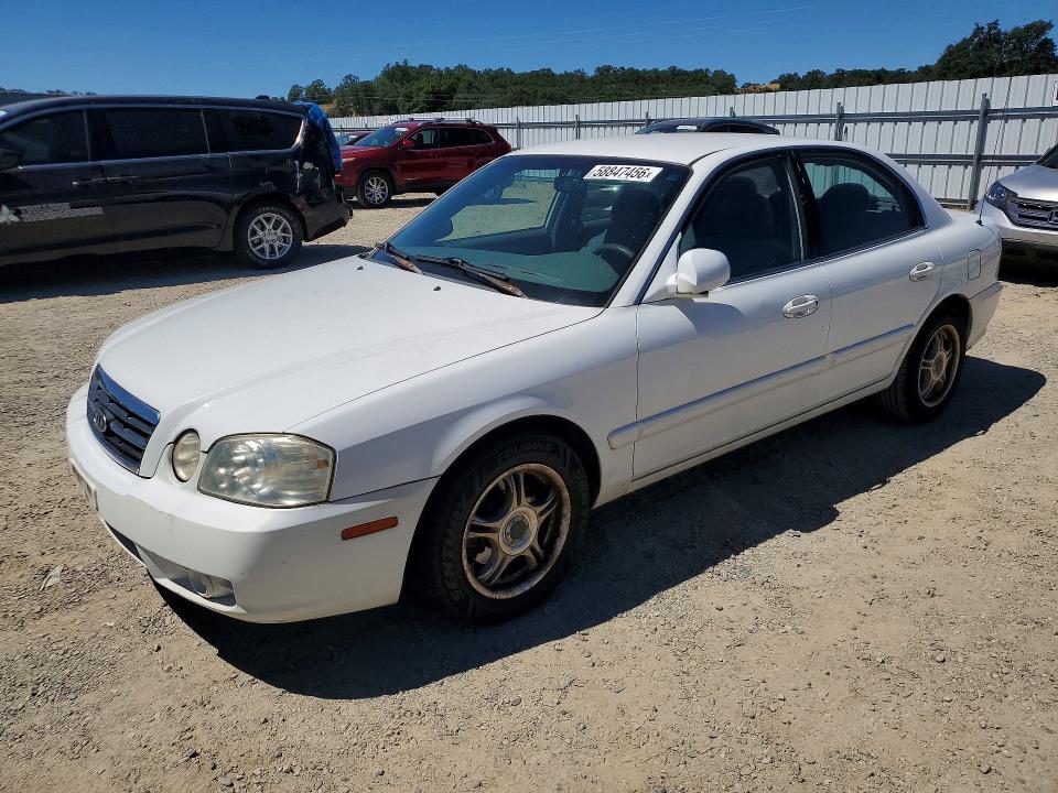 2005 Kia Optima მანქანა იყიდება აუქციონზე, vin: KNAGD126455408485, აუქციონის ნომერი: 58847456