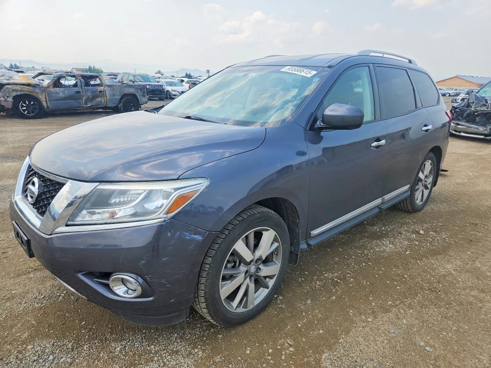 2013 Nissan Pathfinder მანქანა იყიდება აუქციონზე, vin: 5N1AR2MM8DC623692, აუქციონის ნომერი: 95588615