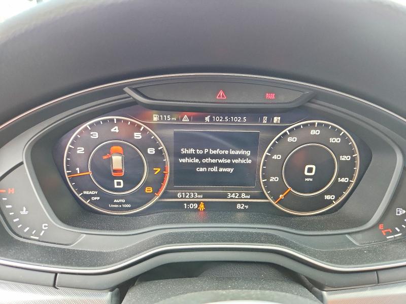 57739476 :رقم المزاد ، WA19NBF4XKA110219 vin ، 2019 Audi A4 Allroad مزاد بيع