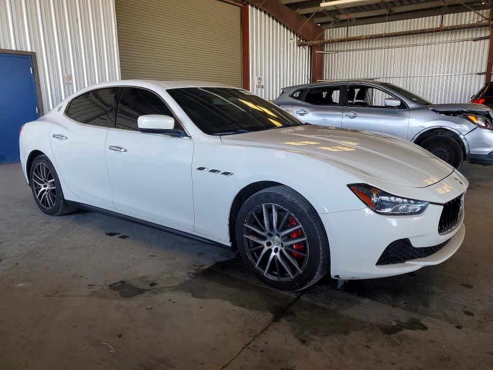59665446 :رقم المزاد ، ZAM57XSA4F1131589 vin ، 2015 Maserati Ghibli مزاد بيع