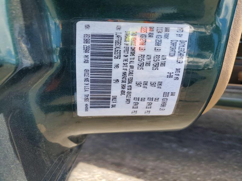 57300566 :رقم المزاد ، 1J4FF68S1XL622756 vin ، 1999 Jeep Cherokee مزاد بيع