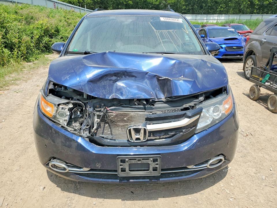 2014 Honda Odyssey მანქანა იყიდება აუქციონზე, vin: 5FNRL5H96EB080055, აუქციონის ნომერი: 59068056