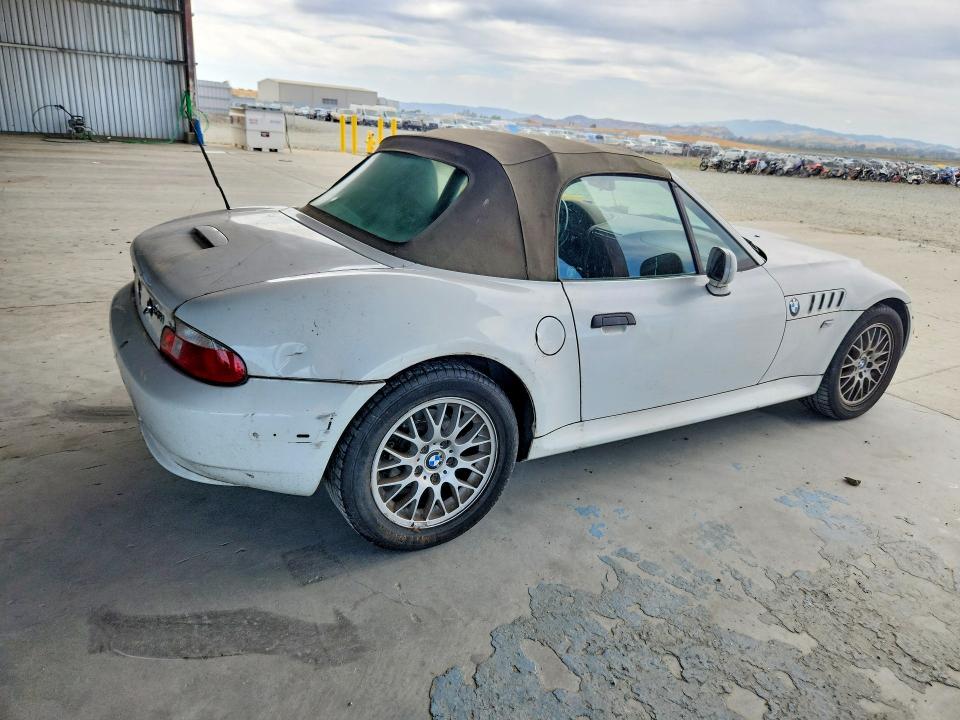 Aukcja sprzedaży 2001 Bmw Z3, vin: WBACN33461LM02911, numer aukcji: 85615275
