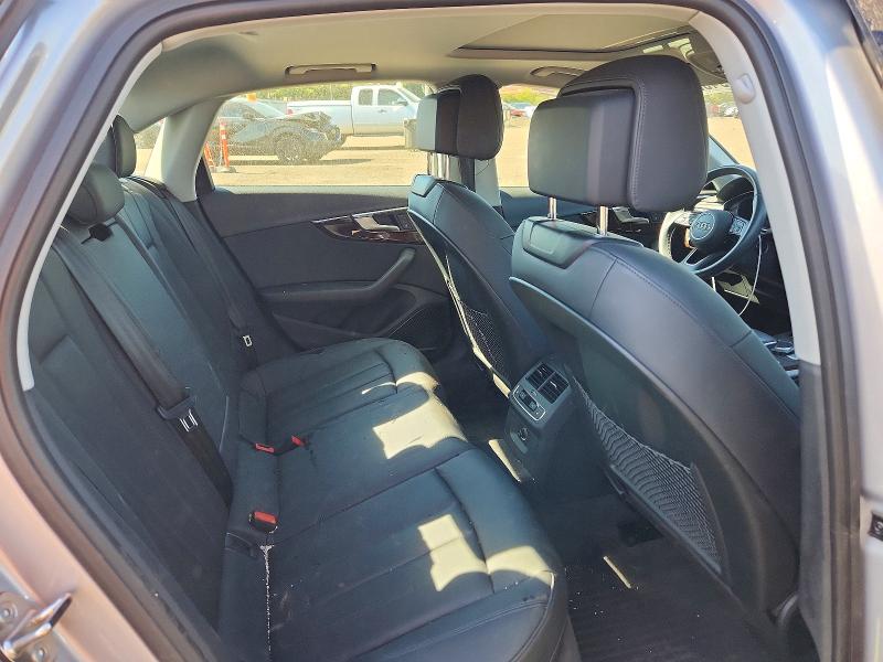 2018 Audi A4 მანქანა იყიდება აუქციონზე, vin: WAUENAF45JN019488, აუქციონის ნომერი: 54940326