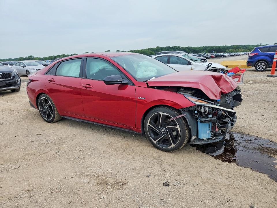 2021 Hyundai Elantra მანქანა იყიდება აუქციონზე, vin: KMHLR4AF1MU181553, აუქციონის ნომერი: 55099486