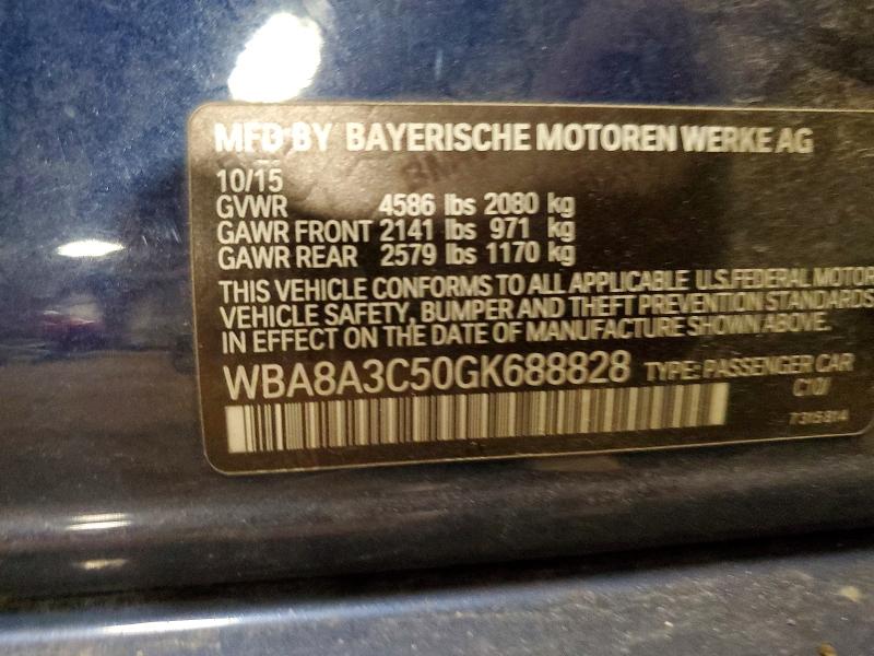 Продажа на аукционе авто 2016 Bmw 320, vin: WBA8A3C50GK688828, номер лота: 55839746