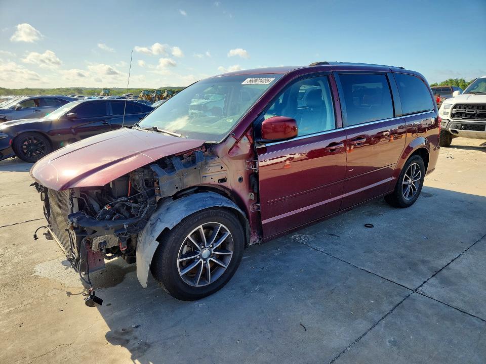 56801426 :رقم المزاد ، 2C4RDGCGXHR650825 vin ، 2017 Dodge Grand Caravan مزاد بيع