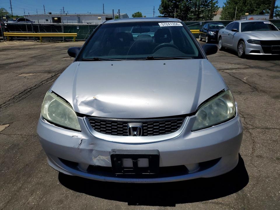 57241356 :رقم المزاد ، 1HGEM22915L025806 vin ، 2005 Honda Civic مزاد بيع