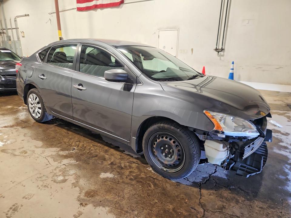 59272076 :رقم المزاد ، 3N1AB7AP1FL638114 vin ، 2015 Nissan Sentra مزاد بيع