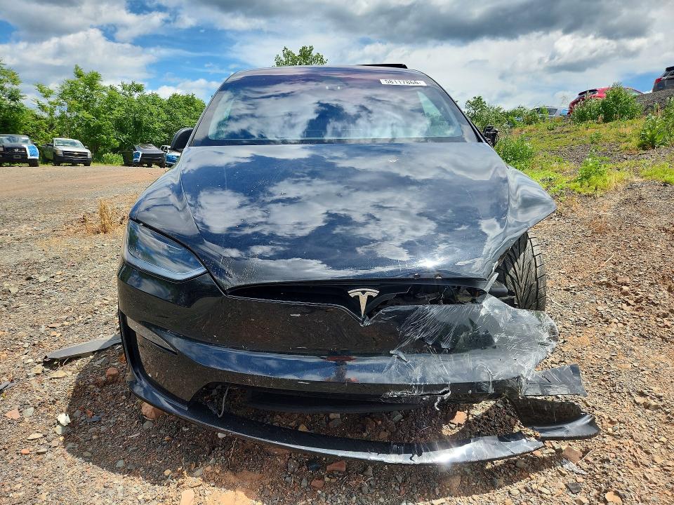 58117866 :رقم المزاد ، 7SAXCDE55PF426251 vin ، 2023 Tesla Model X مزاد بيع