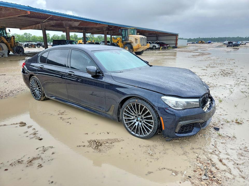 57616716 :رقم المزاد ، WBA7E2C55KB217261 vin ، 2019 Bmw 740 مزاد بيع