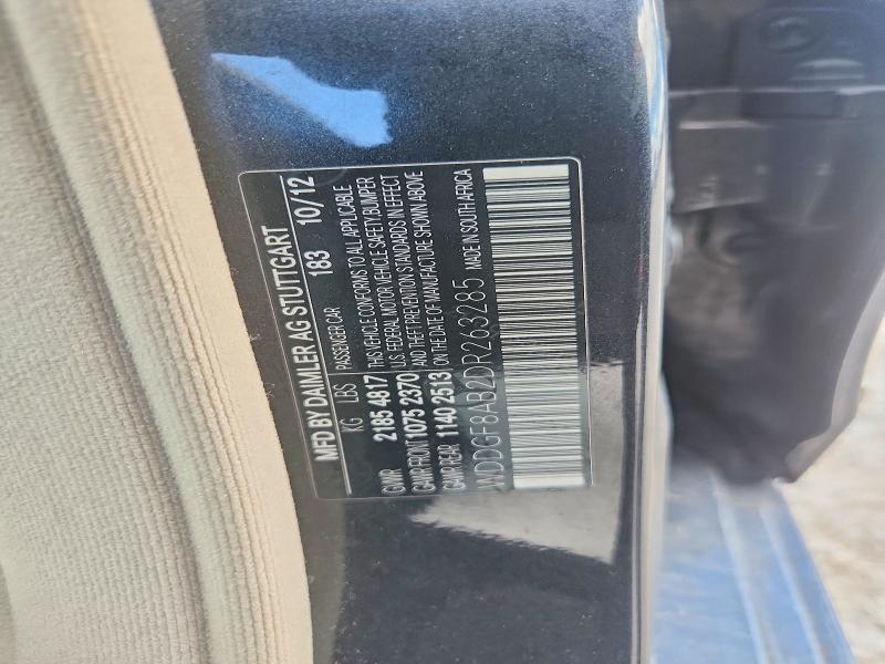 Aukcja sprzedaży 2013 Mercedes-benz C, vin: WDDGF8AB2DR263285, numer aukcji: 57935876