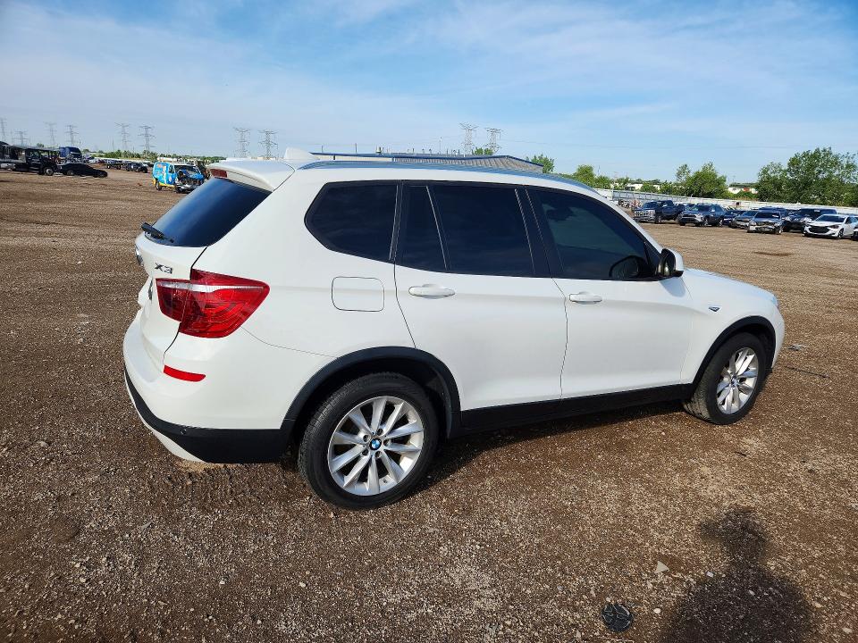 2016 Bmw X3 მანქანა იყიდება აუქციონზე, vin: 5UXWZ7C56G0R31885, აუქციონის ნომერი: 55419616