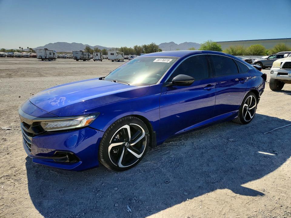 56176076 :رقم المزاد ، 1HGCV1F40NA091210 vin ، 2022 Honda Accord مزاد بيع