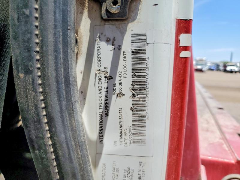 Продажа на аукционе авто 2007 International 4000, vin: 1HTMMAAN07H534734, номер лота: 55925456