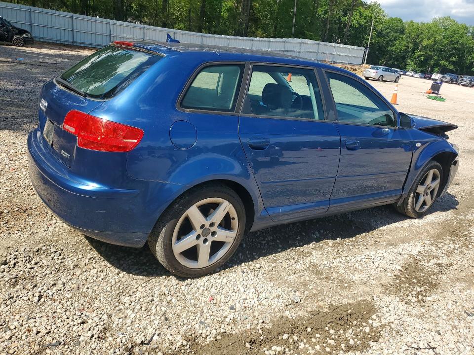 2007 Audi A3 მანქანა იყიდება აუქციონზე, vin: WAUHF78PX7A053348, აუქციონის ნომერი: 57879126