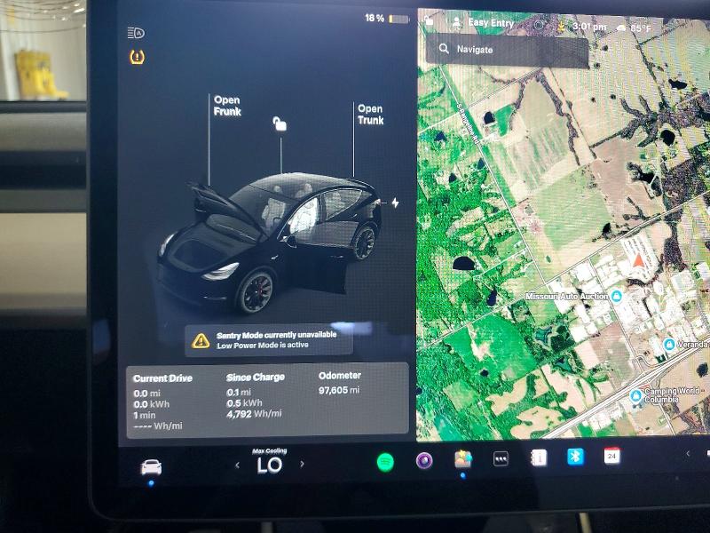 2020 Tesla Model Y მანქანა იყიდება აუქციონზე, vin: 5YJYGDEF7LF034915, აუქციონის ნომერი: 57323416
