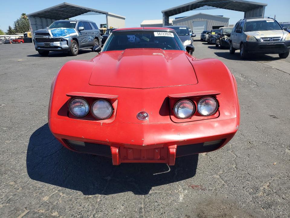 1976 Chevrolet Corvette მანქანა იყიდება აუქციონზე, vin: 1Z37X6S437076, აუქციონის ნომერი: 58722826