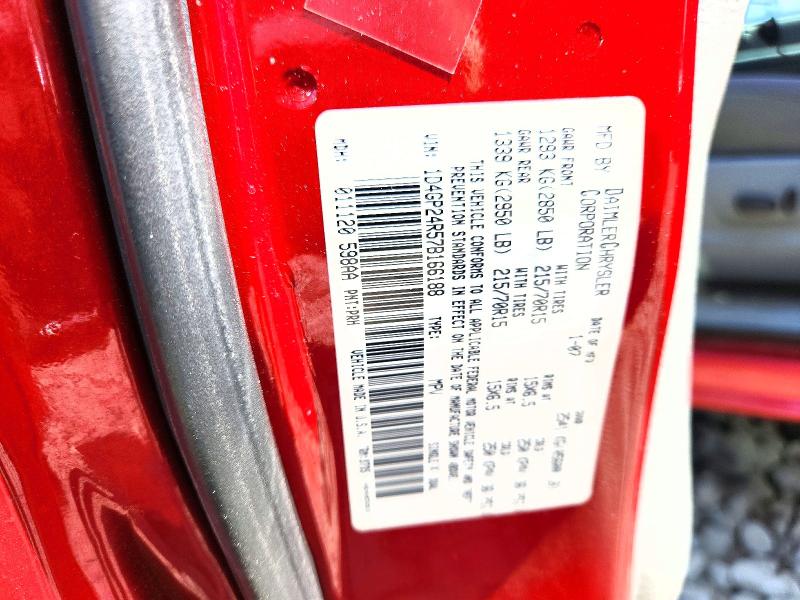 Продаж на аукціоні авто 2007 Dodge Grand Caravan, vin: 1D4GP24R57B166188, номер лоту: 55883606