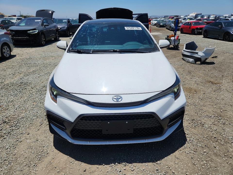 Продаж на аукціоні авто 2022 Toyota Corolla, vin: 5YFP4MCE1NP129508, номер лоту: 57542116