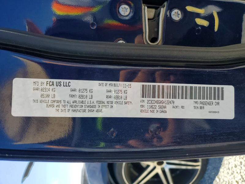 2016 Dodge Charger მანქანა იყიდება აუქციონზე, vin: 2C3CDXBG0GH122470, აუქციონის ნომერი: 56537736