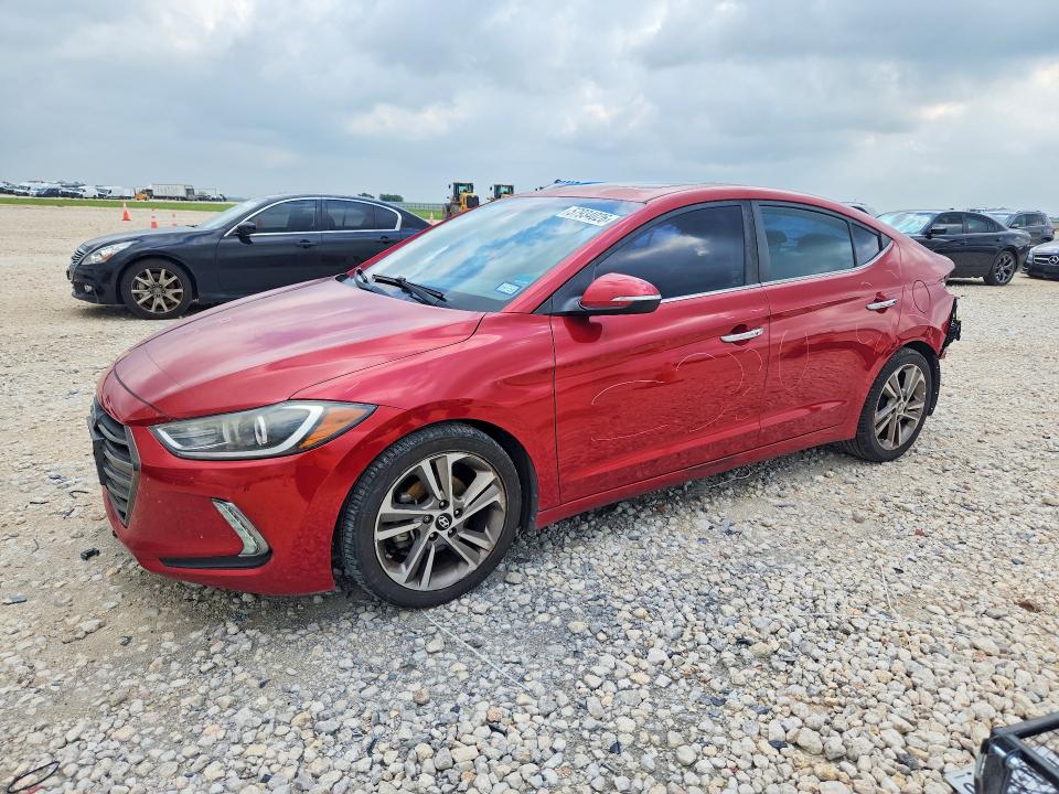 2017 Hyundai Elantra მანქანა იყიდება აუქციონზე, vin: 5NPD84LF0HH208072, აუქციონის ნომერი: 57934026