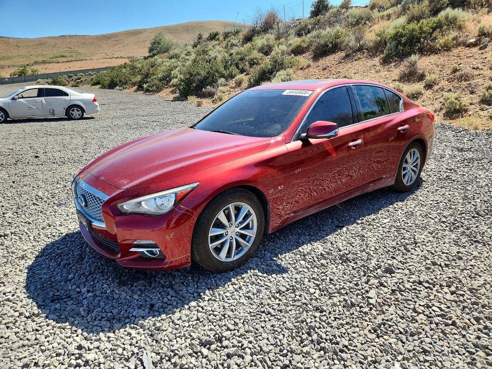 Продаж на аукціоні авто 2014 Infiniti Q50, vin: JN1BV7AP5EM675974, номер лоту: 58448606