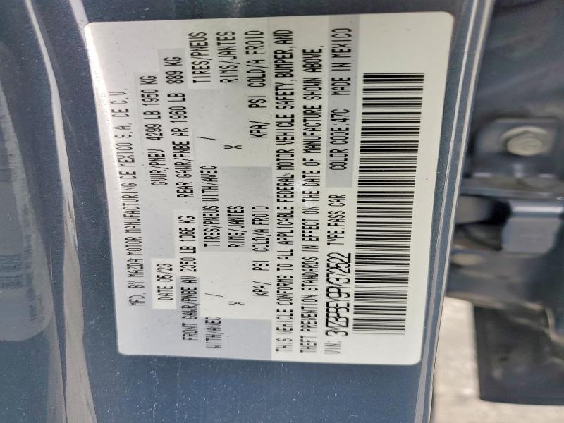 Продажа на аукционе авто 2023 Mazda 3, vin: 3MZBPBEY9PM372522, номер лота: 55463176