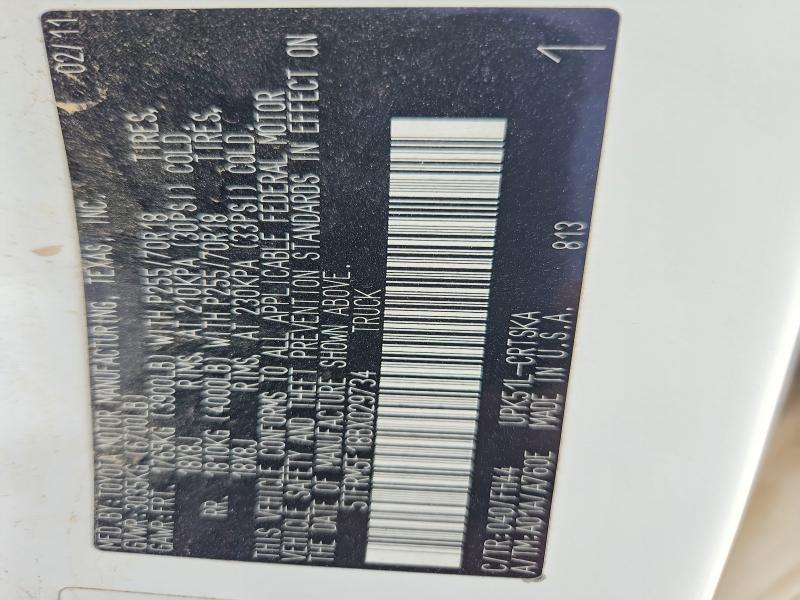 Aukcja sprzedaży 2011 Toyota Tundra, vin: 5TFRM5F18BX029734, numer aukcji: 56978106