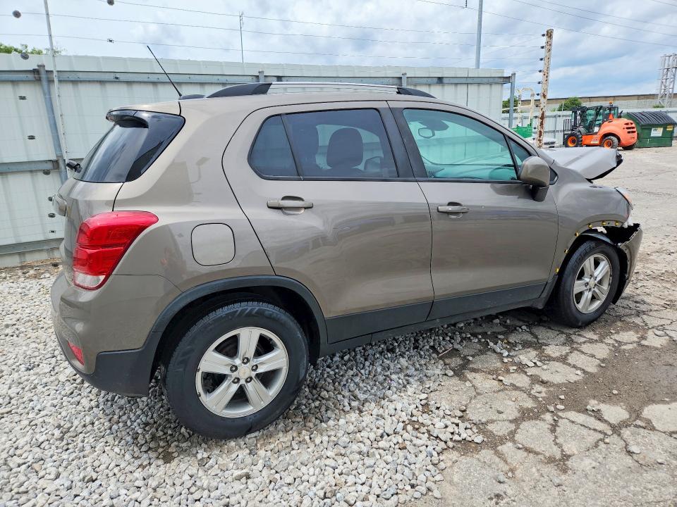 2021 Chevrolet Trax მანქანა იყიდება აუქციონზე, vin: KL7CJLSM2MB375696, აუქციონის ნომერი: 57368266