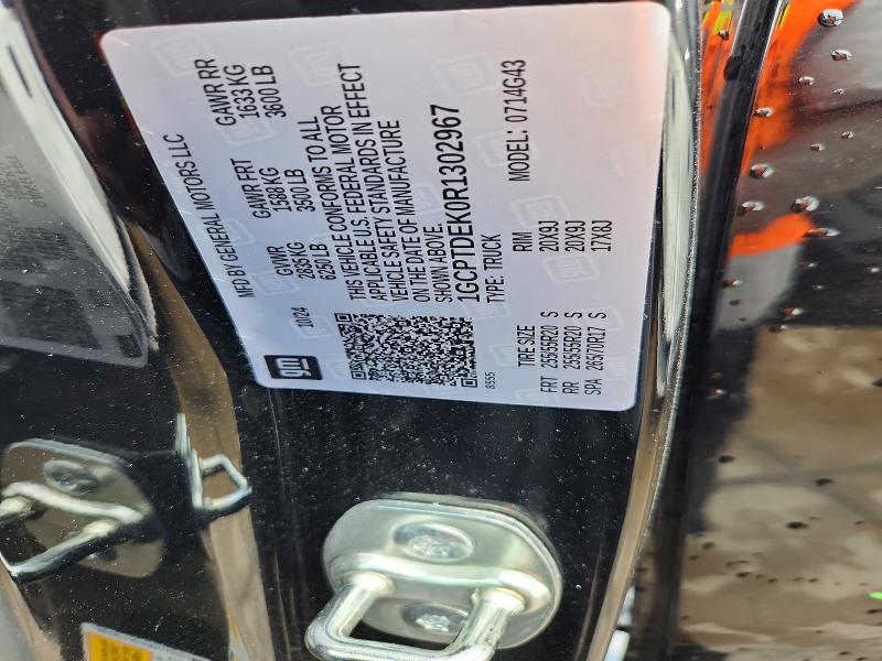 Продаж на аукціоні авто 2024 Chevrolet Colorado, vin: 1GCPTDEK0R1302967, номер лоту: 58022816